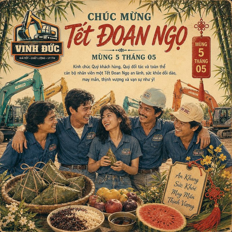 Tết Đoan Ngọ Cơ Giới Vinh Đức
